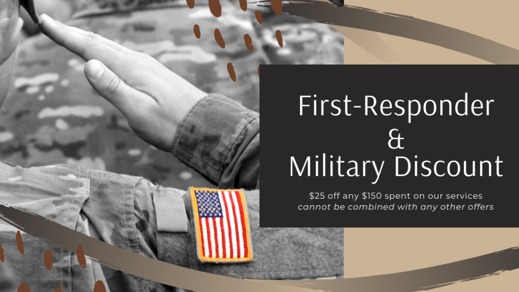 military discount and first responder
